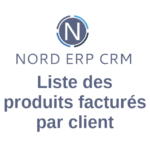 Module liste des produits facturés par client