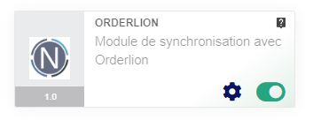 Module synchronisation Orderlion et Dolibarr