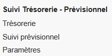 Module Suivi Trésorerie et Prévisionnel Financier